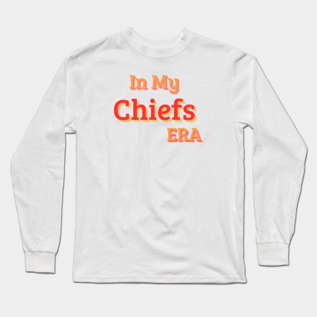 In My Chiefes Era Long Sleeve T-Shirt by abahanom